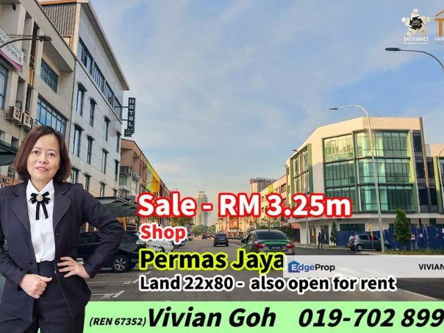 Shop for sale in Plentong, Johor