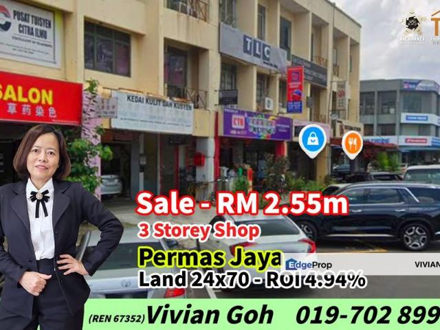 Shop for sale in Plentong, Johor
