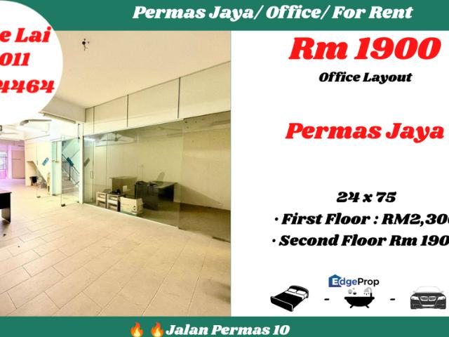 Shop for rent in Bandar Baru Permas Jaya, Kampung Senibong