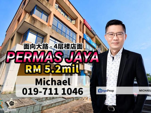 Shop for sale in Bandar Baru Permas Jaya, Kampung Senibong
