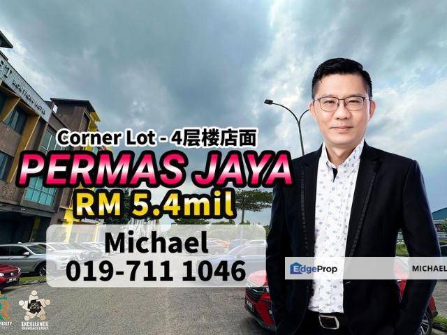 Shop for sale in Bandar Baru Permas Jaya, Kampung Senibong