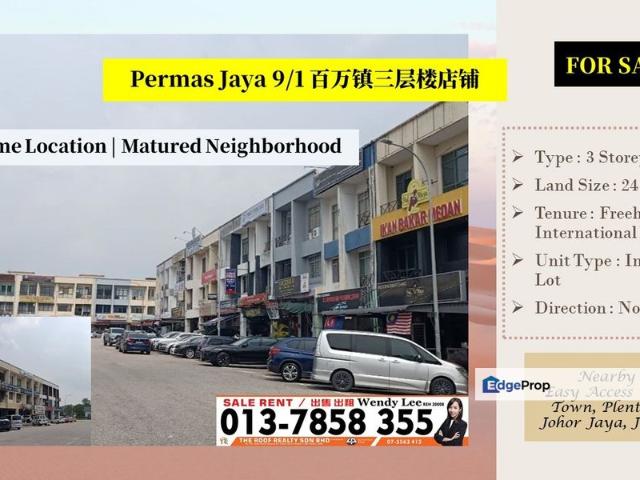 Shop for sale in Bandar Johor Bahru, Johor