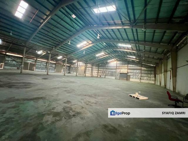 Warehouse for rent in Tanjong Sepat, Selangor