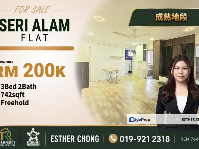 Flat for sale in Pasir Gudang, Johor