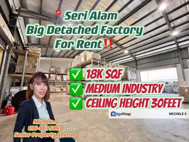Warehouse for rent in Pasir Gudang, Johor