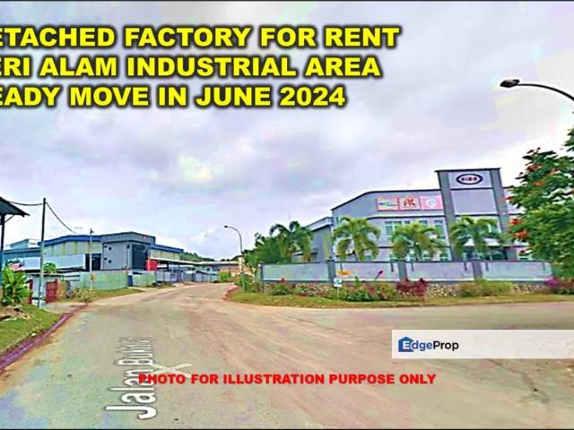 Warehouse for rent in Pasir Gudang, Johor