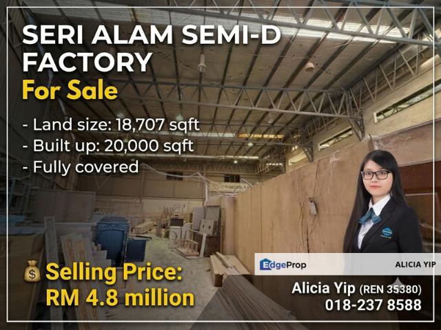 Warehouse for sale in Pasir Gudang, Johor