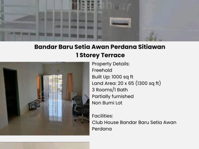 House for sale in Perak