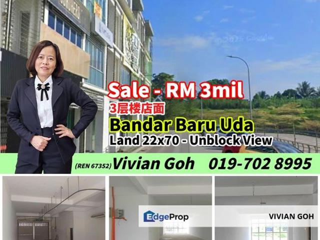 Shop for sale in Johor Bahru