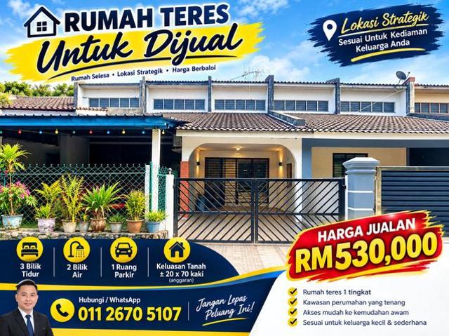 Terraced House for sale in Skudai, Iskandar Puteri