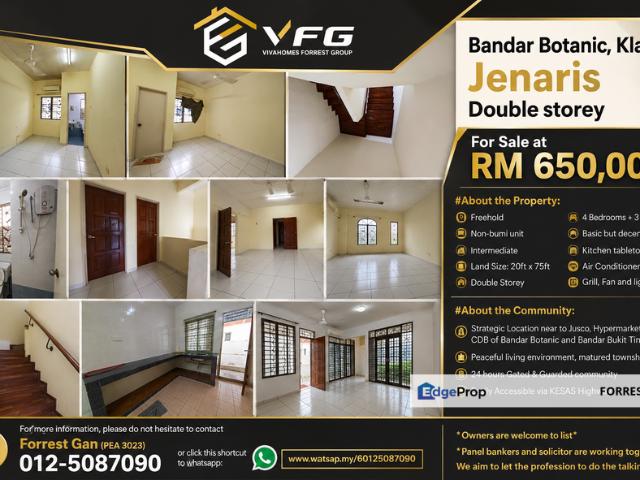 House for sale in Port Klang, Selangor