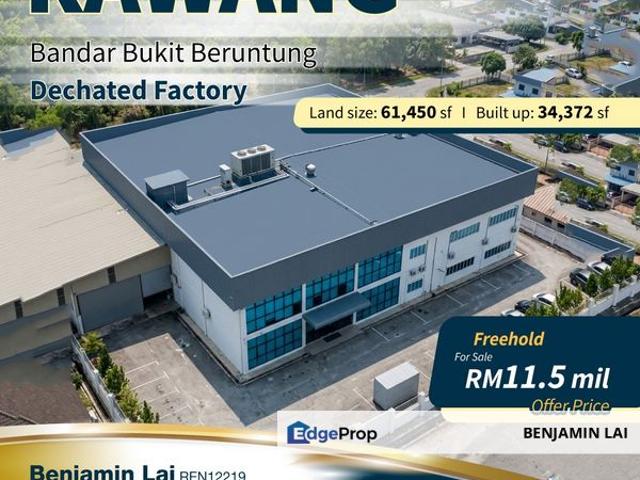 Warehouse for sale in Selangor