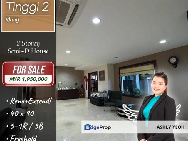 House for sale in Port Klang, Selangor