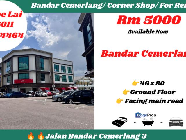 Shop for rent in Bukit Ledang, Johor