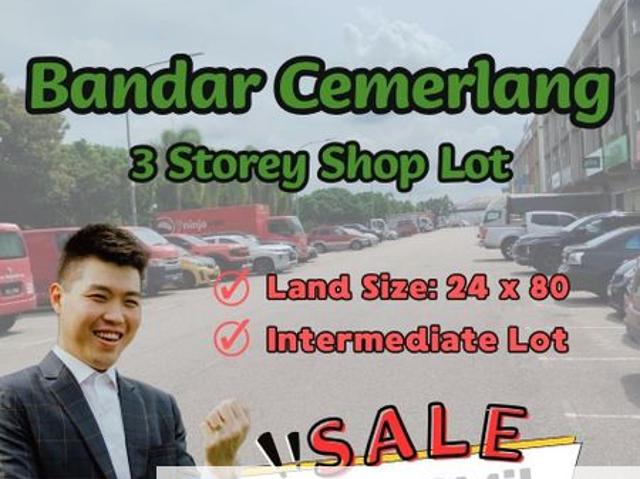 Shop for sale in Bandar Cemerlang, Ulu Tiram