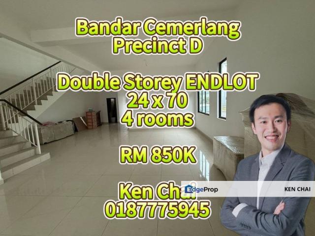 House for sale in Bandar Cemerlang, Ulu Tiram