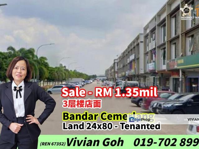 Shop for sale in Ulu Tiram, Johor Bahru