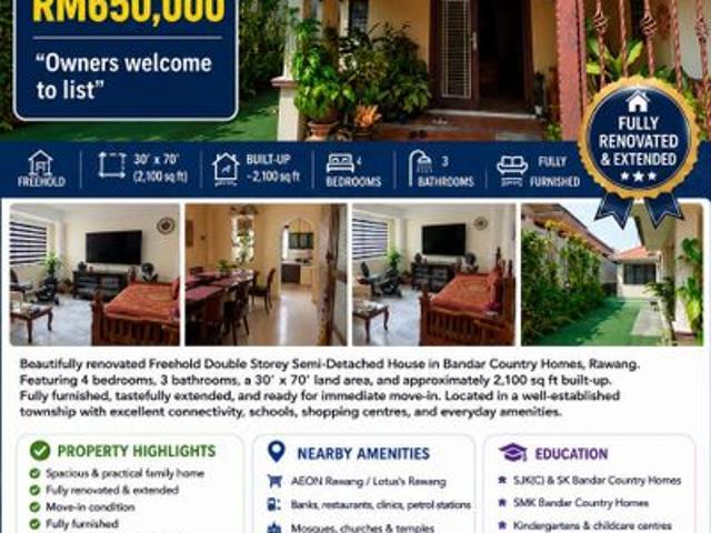 House for sale in Selayang, Selangor
