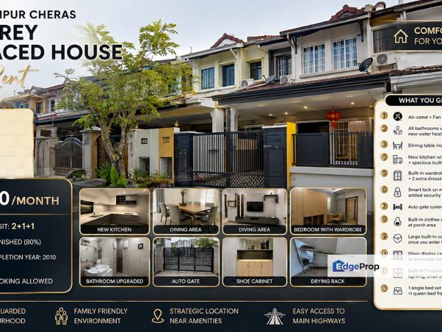 House for rent in Kajang, Langat