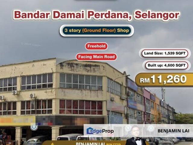 Shop for rent in Kajang, Langat