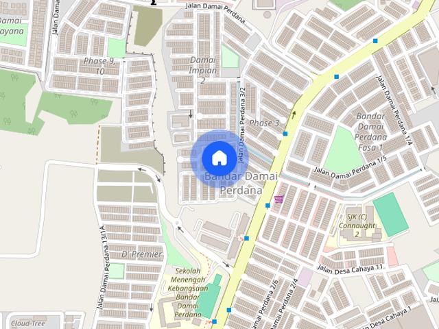 Apartment for rent in Bandar Damai Perdana, Majlis Perbandaran Kajang