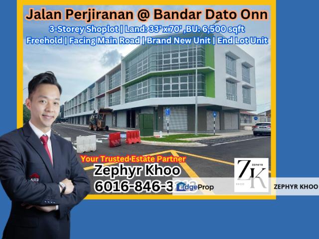 Shop for rent in Taman Perjiranan 10, Johor Bahru