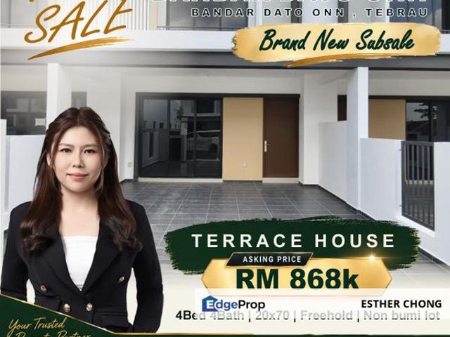 House for sale in Tebrau, Johor