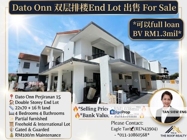 House for sale in Taman Perjiranan 11, Johor Bahru