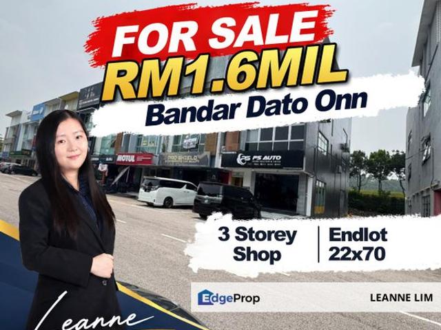Shop for sale in Tebrau, Johor Bahru
