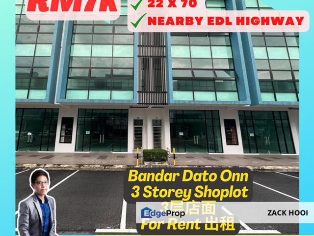Shop for rent in Johor