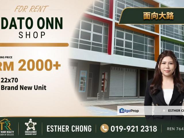 Shop for rent in Johor