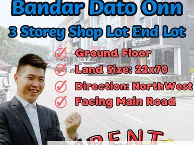 Shop for rent in Tebrau, Johor Bahru