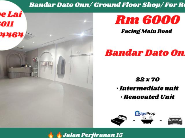 Shop for rent in Taman Perjiranan 12, Tebrau