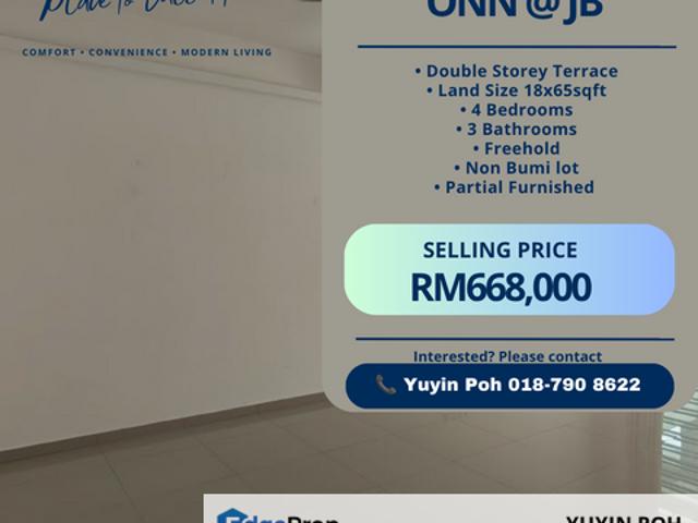 House for sale in Tebrau, Johor Bahru