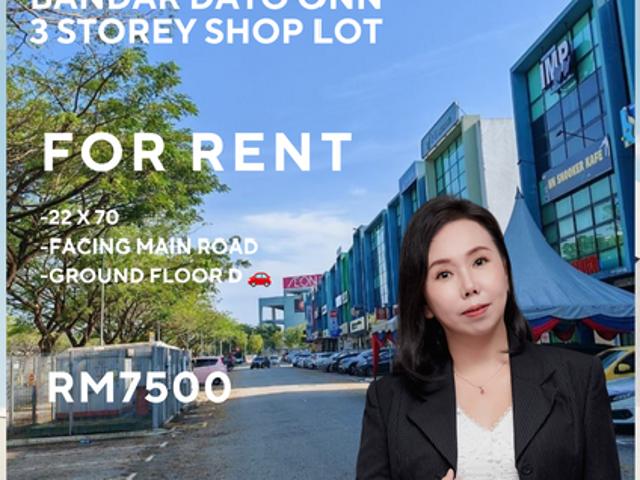 Shop for rent in Johor
