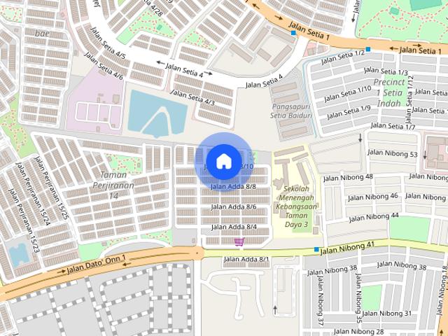 House for rent in Bandar Dato Onn, Tebrau
