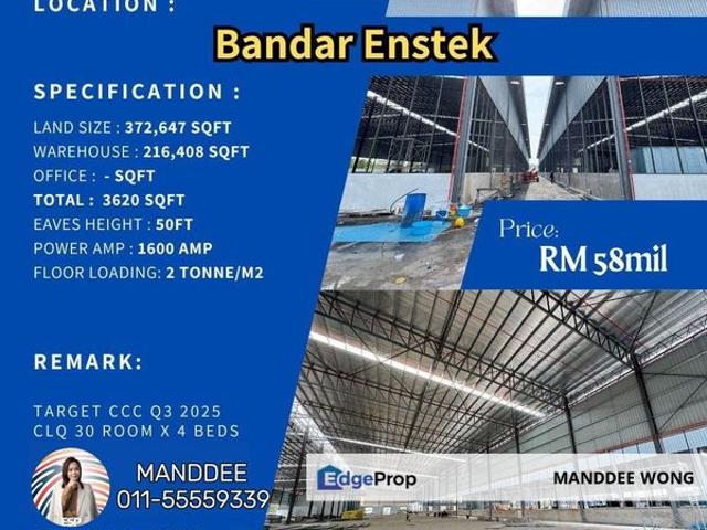 Warehouse for sale in Negeri Sembilan