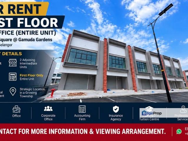 Shop for rent in Bandar Gamuda Gardens, Majlis Perbandaran Selayang