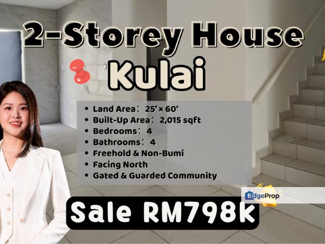 House for sale in Bandar Indahpura, Kulai
