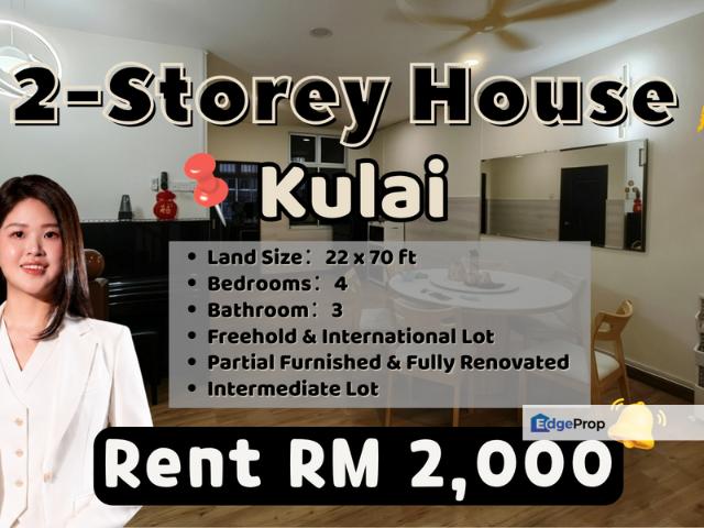 House for rent in Kulai, Johor