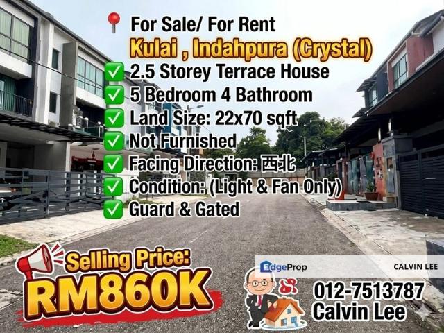 House for sale in Bandar Indahpura, Kulai