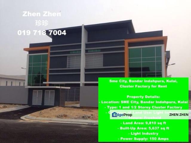 Warehouse for rent in Kulai, Johor