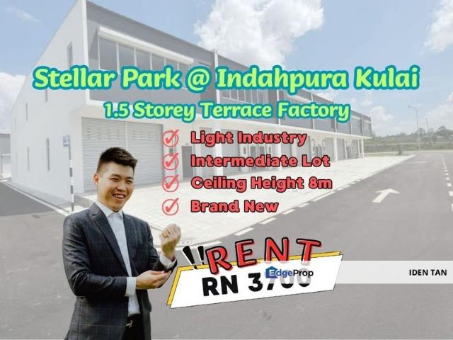 Warehouse for rent in SME City, Kulai