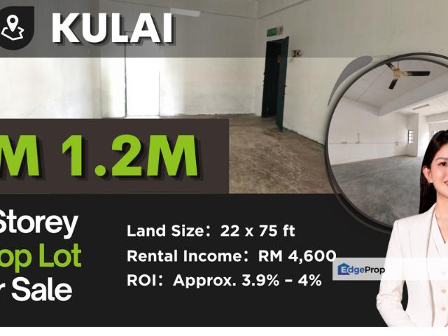 Shop for sale in Kulai, Johor
