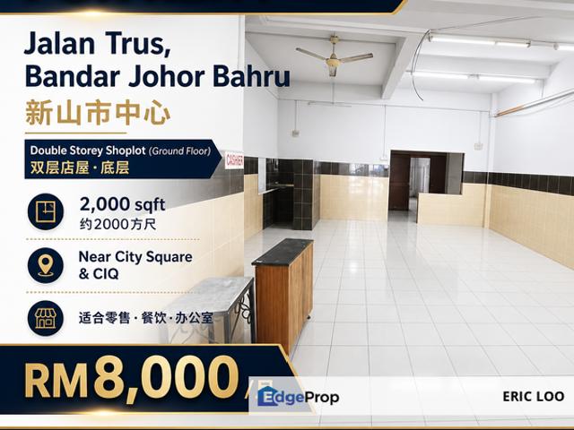 Shop for rent in Johore Bahru, Johor