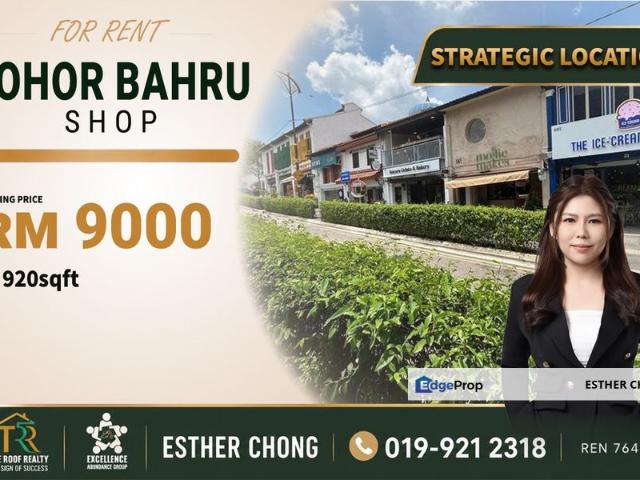 Shop for rent in Johore Bahru, Johor