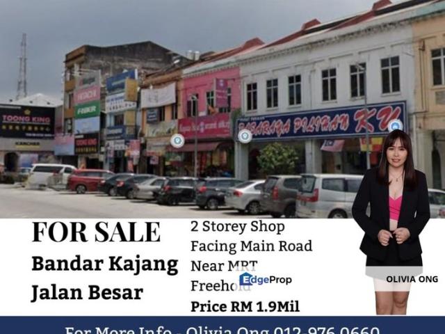 Shop for sale in Kajang, Langat