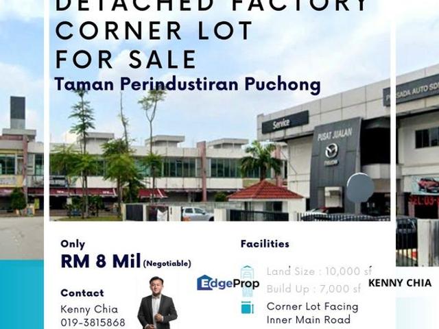 Warehouse for sale in Bandar Kinrara, Majlis Bandaraya Subang Jaya