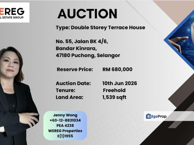 House for sale in Petaling, Subang Jaya