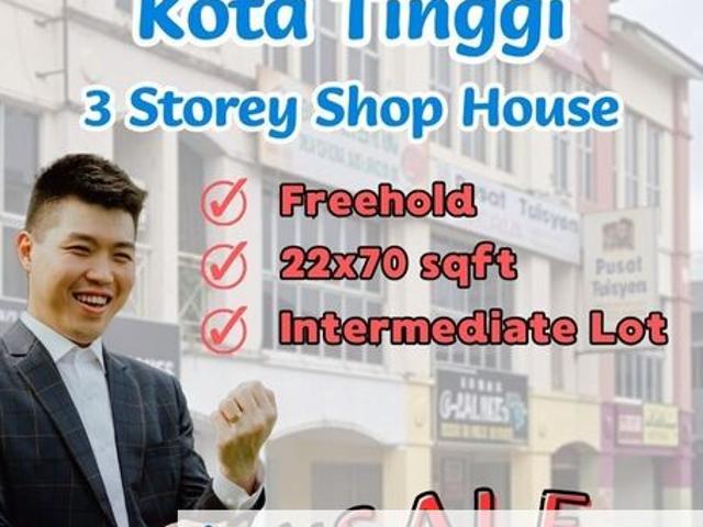 Shop for sale in Kota Tinggi, Johor